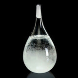 Venta caliente Transparente Gota de agua Pronóstico de tormenta Pronóstico Predictor Monitor Gota Cristal de tormenta Decoración del hogar 4 Tamaño Envío de EE. UU.